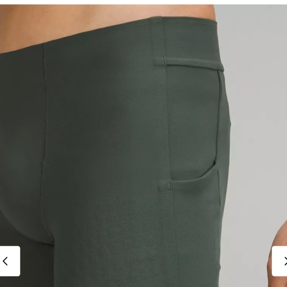 NWT lululemon sense knit running short 10" - Picture 6 of 6